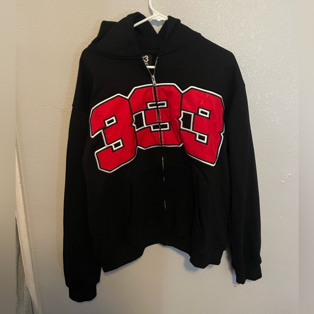 Half evil zip up